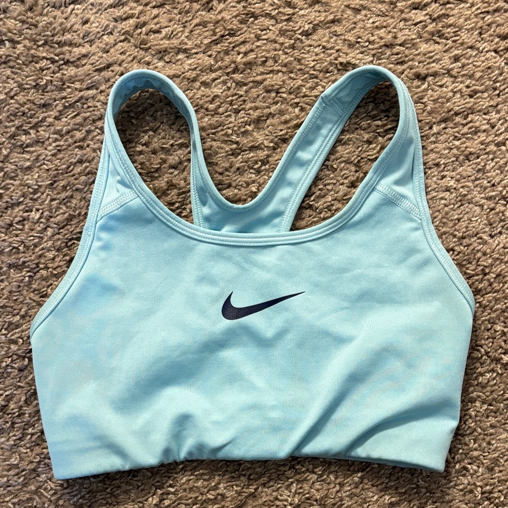 Nike Women's Light Blue Sports Bra
